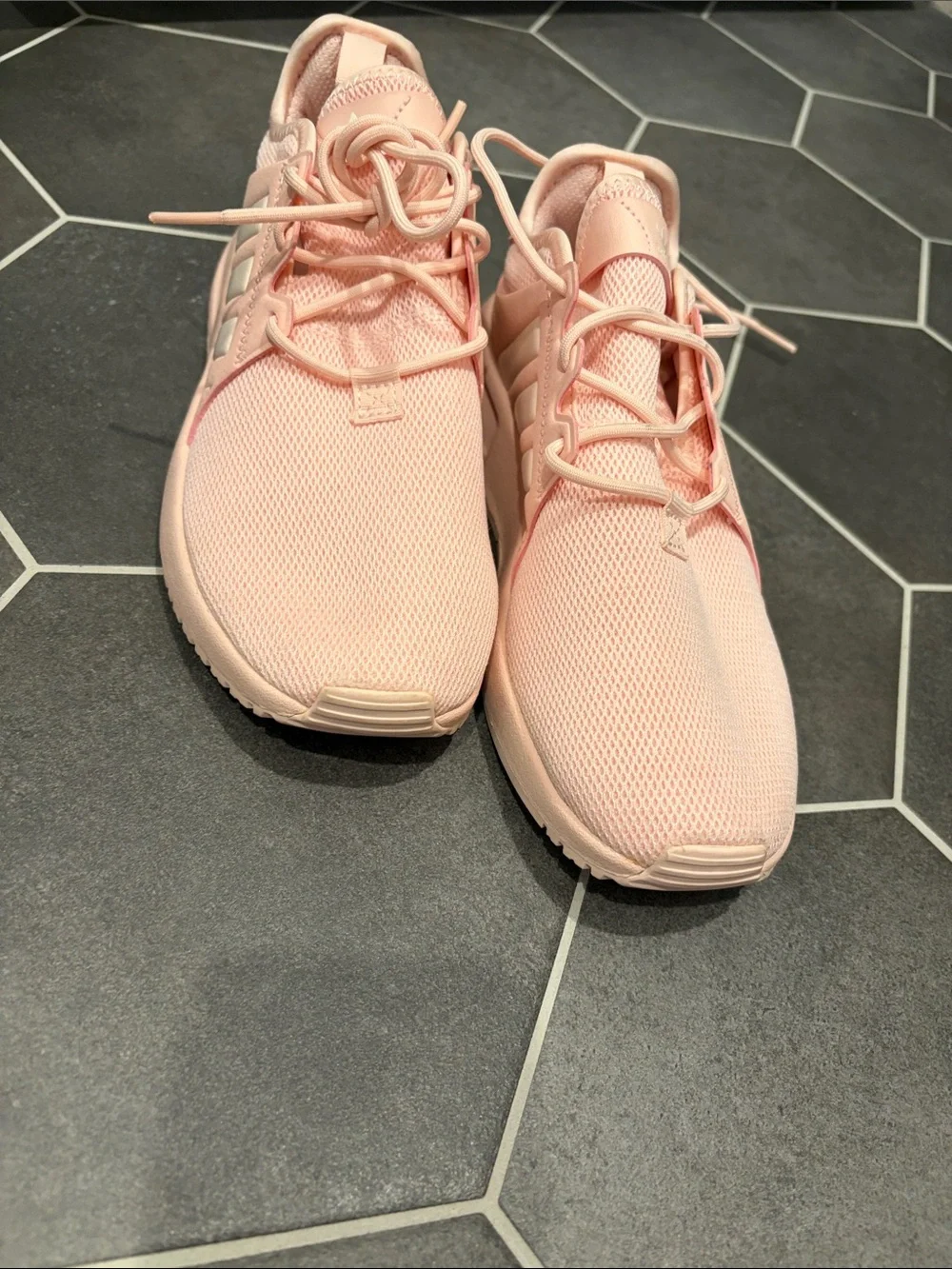 ADIDAS Girls' X_PLR J Icey Pink Sneakers Size 5